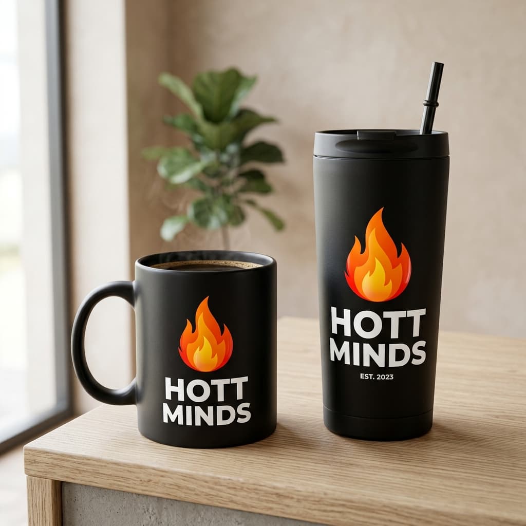Custom UV-DTF Coffee Mugs & Tumblers